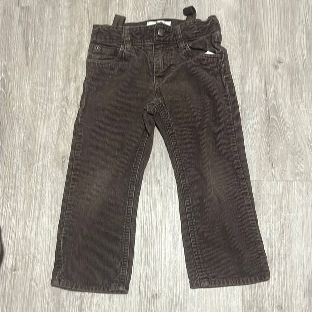 4/$30 Old Navy Kids Brown Corduroy Pants 3T